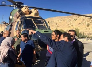 الجيش يوضح حيثيات نقل الفنانة احلام للبتراء