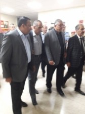 بالصور ...المبيضين والفريحات والحمود والحواتمة يطمئنون على مصابي حادث الفحيص