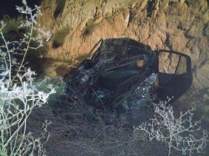 بالصور ... وفاة سيدتين وإصابة سيدة أخرى اثر حادث تدهور مركبة في اربد