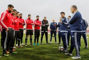 إنهاء خدمات مدرب المنتخب الوطني جمال ابو عابد والبلجيكي فيتال خلف له