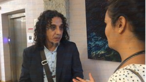 الفنان عماد أبو حشيش يفتتح معرضه الشخصي في ايطاليا تحت عنوان فضاءات سرمدية