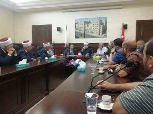 اتفاق مبدئي ينهي اعتصام موظفي" المحاكم الشرعية "