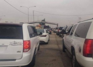 ازدحام اردني على معبر جابر لقضاء نهاية الاسبوع في دمشق