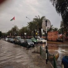 أمطار غزيرة وسيول جارفة على أجزاء من مدينة العقبة