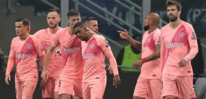 لهذا السبب ظهر برشلونة بلون غريب في دوري الأبطال