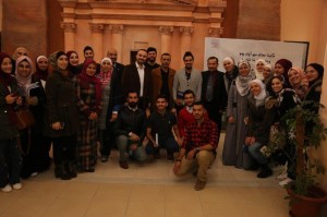 جامعة البترا محاضرة بعنوان "كنت أنت النجم"