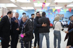 طلبة حقوق البترا يزورون دار المسنين