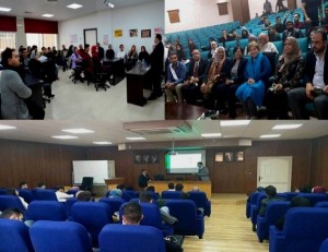 محاضرات وفعاليات طلابية بكليتي التمريض والاعمال وبقسم البصريات بجامعة عمان الاهلية