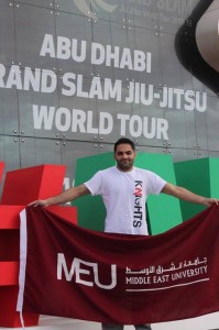 " الشرق الأوسط " تتألق وتخطف المركز الخامس في بطولة غراند سلام أبوظبي للجوجيتسو