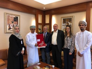 عمان الاهلية تشارك في حفل تخريج طالبات "كلية الزهراء للبنات " في سلطنة عمان