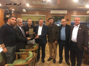 وفد من جامعة عمان الأهلية يزورالقدس وبلديات المثلث وكفر قاسم  في مناطق 48