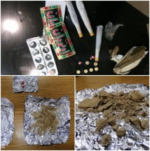 بالصور .. إدارة مكافحة المخدرات تداهم عدد من مروجي المواد المخدرة ضمن حملة أمنية في جنوب عمان