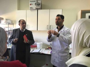 طلبة الكيمياء بجامعة البترا ينظمون زيارة علمية إلى الجمعية العملية الملكية