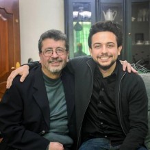 بالفيديو والصور...ولي العهد: الفنان ربيع شهاب قدم الكثير للفن في بلدنا