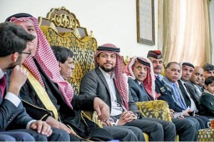 بالصور...سمو الامير الحسين بن عبدالله لأهالي معان: أشكركم