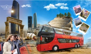 إطلاق رحلات الباص المكشوف لجولة عمان السياحيه .. صور