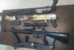 مطلقو عيارات نارية في الرمثا يسلمون انفسهم للأمن