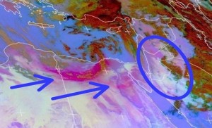 بالصورة ... ادارة الازمات يحذر من غبار كثيف قادما من مصر