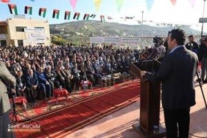 وزير الثقافه يرعى حفل افتتاح كفرنجه مدينة الثقافه الاردنيه