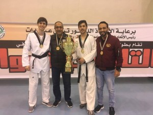 جامعة عمان الأهلية تظفر بلقب بطولة الجامعات الأردنية للتايكواندو
