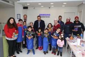 "سامسونج إلكترونيكس" المشرق العربي تحتفل بيوم الأرض مع الزبائن