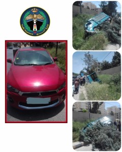 بالصور .. ضبط مركبة تسببت بتدهور “بكب” ولاذت بالفرار