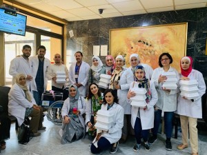 طلاب ماجستيرعلم النفس الاكلينيكي في "عمان الأهلية" يطلقون مبادرة "عونك"