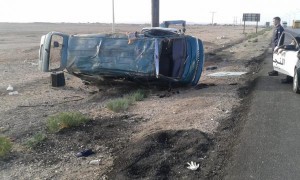 وفاتان و3 اصابات بتدهور مركبة في الصحراوي