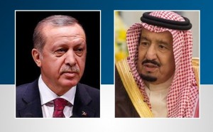 الملك سلمان وأردوغان يبحثان العلاقات الثنائية وقضايا إقليمية