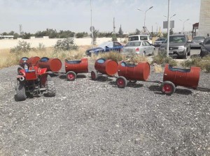 الأمن يضبط قطار الرصيفة