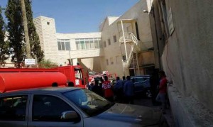 بالصور .. موظف يقتل زميله ويحرق نفسه بالمستشفى الإيطالي في الكرك