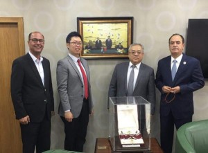 الصرايرة يستقبل المدير التنفيذي لشركة عطارات للطاقة