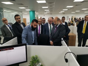 الرزاز يزور مشروع  شمال ستارت  في إربد