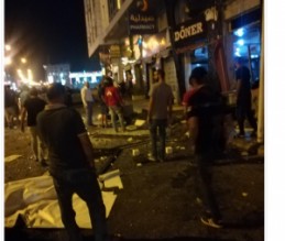 انفجار جرة غاز في مطعم بشارع المدينة المنورة