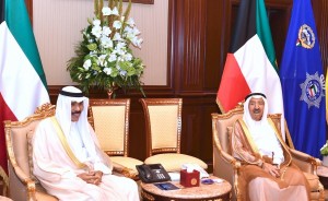 بالصور... أول ظهور لأمير الكويت بعد الوعكة الصحية الأخيرة