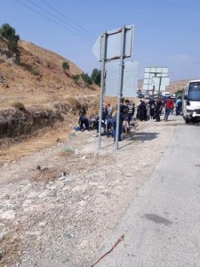 وفاة و 9 اصابات بحادث تصادم في جرش