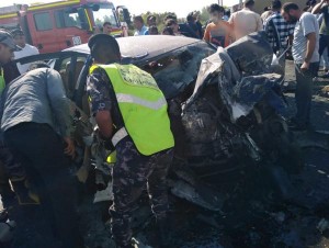 5 وفيات و3 اصابات بحادث سير في الصحراوي