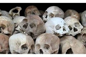 بالصور.. العثور على جماجم وعظام بشرية في قصر رئيس مخلوع