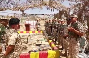 زيارة مفاجئة لجلالة الملك لكتيبة الدفاع الجوي 73 الملكية