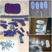 ضبط 16 مروجا للمخدرات وبحوزتهم 8 اسلحة نارية