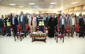 الصرايرة يرعى حفل وضع حجر الأساس لمشروعين كبيرين من مشاريع شركة البوتاس العربية مشروع مبنى الادارة الجديد في غور الصافي ومشروع إدارة تخزين 