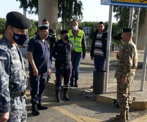 الحواتمة : لا تهاون تحت اي ظرف مع كل من يخالف الاوامر والتعليمات