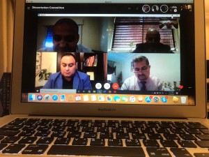 جامعة البترا تناقش أول رسالة ماجستير في الصيدلة أون لاين بالتعاون مع جامعة الكويت