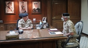 جلالة الملك عبدالله الثاني يزور القيادة العامة للقوات المسلحة