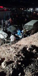 4 وفيات و5 إصابات بتصادم مركبتين في الحسا