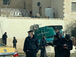 صهريج يداهم عمارة في عمّان