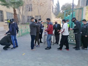 طلبة التوجيهي يقدمون الامتحان التكميلي الثاني