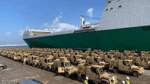 100 مدرعة بريطانية تصل إلى لبنان