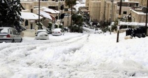 تفاصيل المنخفض الثلجي حتى انحساره