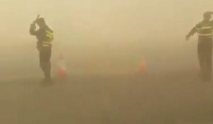 اجواء خماسينية مغبرة بوجه عام وامطار بعد منتصف الليل